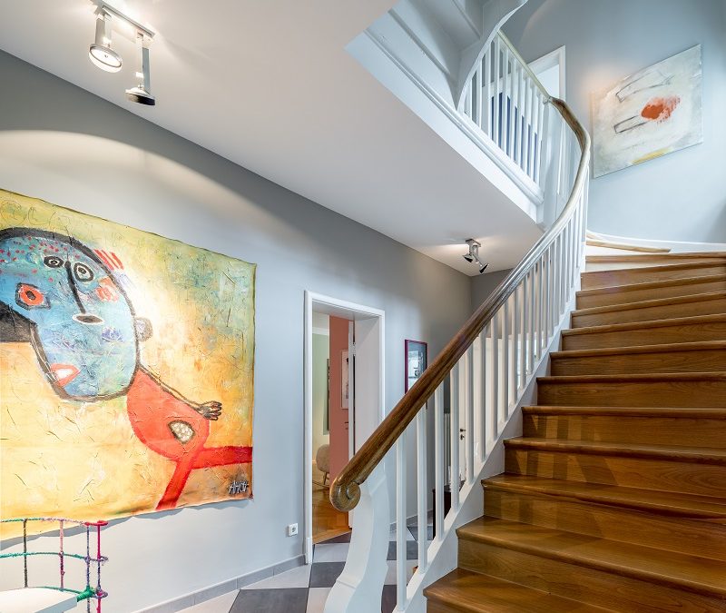 Treppenhaus – welche Farbe passt am besten?