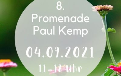 Einladung zur 8. Promenade Paul-Kemp am 04.09.