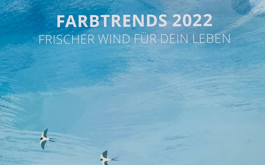 Die Farbtrends 2022 – frischer Wind für dein Leben mit der Trendfarbe Bright Skies